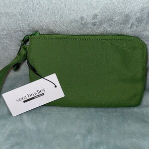 Vera Bradley Green Wristlet